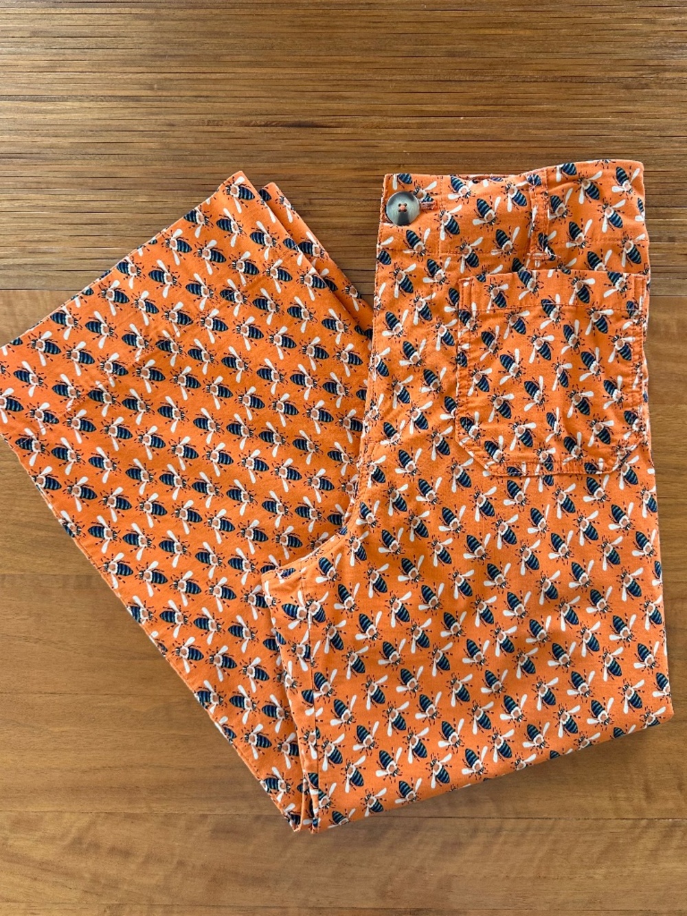 Anthropologie Maeve The Colette - Sarah Gordon Bee cropped pants - Petite 2
